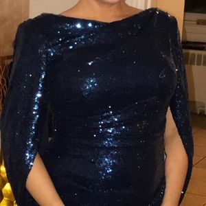 Cocktail sequin dress